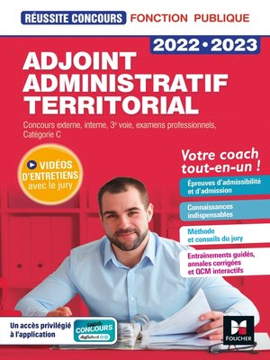 cover image of Réussite Concours--Adjoint administratif territorial--2022-2023--Préparation complète